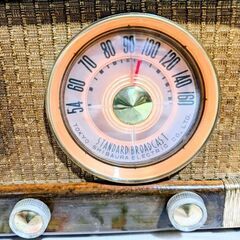 bluetooth真空管ラジオ昭和レトロ マツダ614A マジックアイ