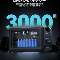 【新品未使用品】ポータブル電源の画像