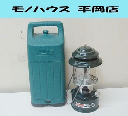② Coleman ツーマントルガソリンランタン 286-288 動作確認済み ADJUSTABLE アウトドア キャンプ コールマン 札幌市 清田区 平岡