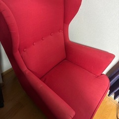 IKEA1人用ソファーの画像