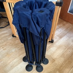 洗えてたためる　ポータブル ベビーサークル 　の画像