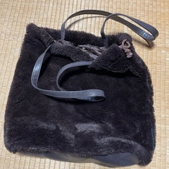 もこもこハンドバッグ(巾着)の画像
