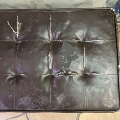 大型収納スツール　2人掛け　合皮　ソファの画像