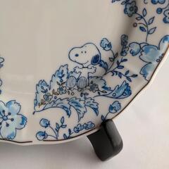 スヌーピー ウッドストック 陶器皿 大1枚の画像