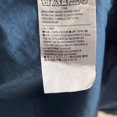 BANANA REPUBLIC ドット柄シャツ ネイビー Sサイズの画像