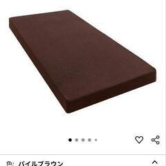 【値下げ済】マットレス（シングル用） タンスのゲンの画像