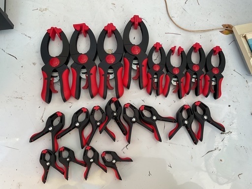 クイックリリースクランプ