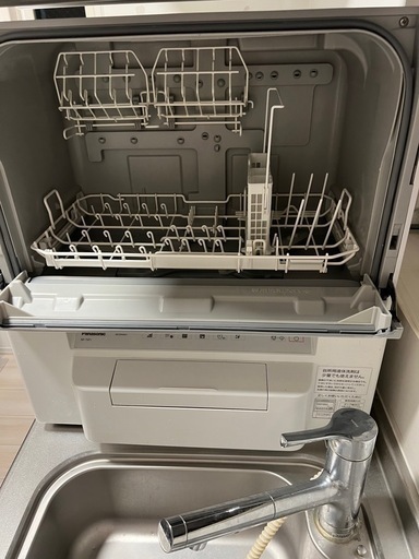 【引越し処分】パナソニック洗濯機＋食洗機＋ECOVACSロボット掃除機＋ベッド