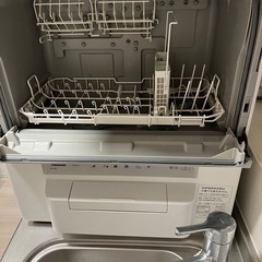 【引越し処分】パナソニック洗濯機＋食洗機＋ECOVACSロボット掃除機＋ベッドの画像