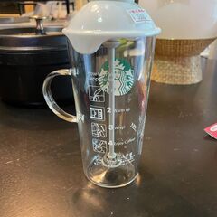 🔥🔥期間限定・特別特価品🔥🔥Starbucks スターバックス 電動ミルクフォーマー付き カプチーノグラスセット ミルク泡立て器＆耐熱ガラスマグの画像