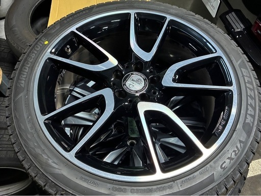 メルセデス AMG E53 純正アルミ付スタッドレス BS VRX3 24年製 美品 引き取り限定