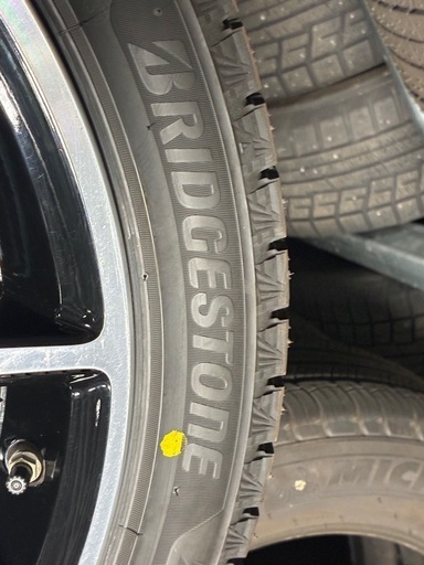 メルセデス AMG E53 純正アルミ付スタッドレス BS VRX3 24年製 美品 引き取り限定