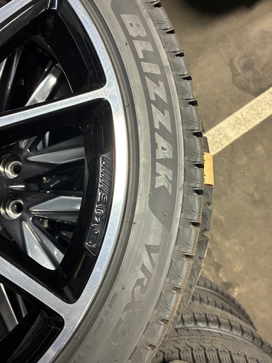 メルセデス AMG E53 純正アルミ付スタッドレス BS VRX3 24年製 美品 引き取り限定