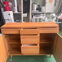 大阪❗️♻️エコマックス♻️配送も可🙌⭕️「43」ナチュラルウッド モダンキャビネットの画像