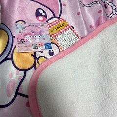 【新品マイメロディー膝掛け＆ぬいぐるみ】の画像