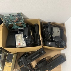 ジャンクカメラ等　映写機　大量　まとめ　部品取り　研究　レトロ　希少の画像