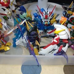 SDガンダムBB戦士詰め合わせセット　組み立て済み完成品　ガンダムプラモデルの画像