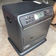 お引取り限定 24年製 ダイニチ ブルーヒーター 石油ファンヒーター FW-3724SGX ストーンブラック 木造10畳/コンクリート13畳 の画像