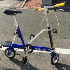 Pacific Carryme折りたたみ自転車 カーボンパーツカスタム
の画像
