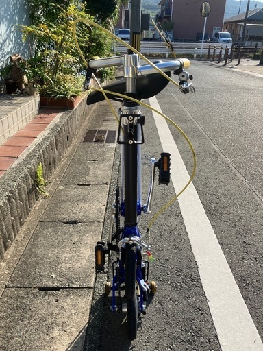 Pacific Carryme折りたたみ自転車 カーボンパーツカスタム (豊川