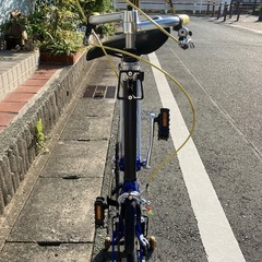 Pacific Carryme折りたたみ自転車 カーボンパーツカスタム
の画像