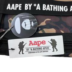 186000 現状品 Aape エイプ レジャーシート 迷彩柄 ポリエステル [1000025333700]の画像