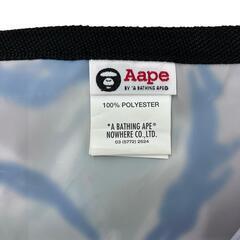 186000 現状品 Aape エイプ レジャーシート 迷彩柄 ポリエステル [1000025333700]の画像