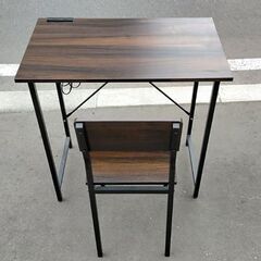 デスクチェアセット 幅75㎝ PCデスク パソコンデスク フリーデスク☆ 札幌市 豊平区 平岸の画像
