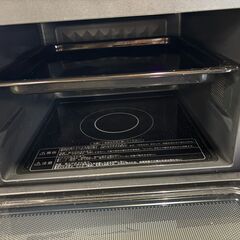 ニトリ　オーブンレンジ　1000W　2019年モデル　角皿付きの画像