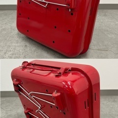 SNT818 レア 新品 レトロポップ 赤 mt.SELVAN キャンパーコンロ バーベキュー アウトドア キャンプ 焚火台 コンポキャンパーコンロの画像