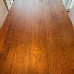 ◾️名古屋市熱田区大宝◾️IKEAダイニングセット５点テーブル椅子チェアウォルナットの画像