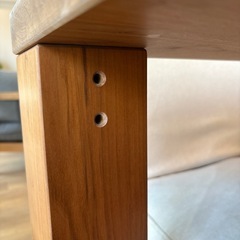 ◾️名古屋市熱田区大宝◾️IKEAダイニングセット５点テーブル椅子チェアウォルナットの画像