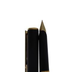 PARKER(パーカー)／万年筆　マットブラック×ゴールドの画像