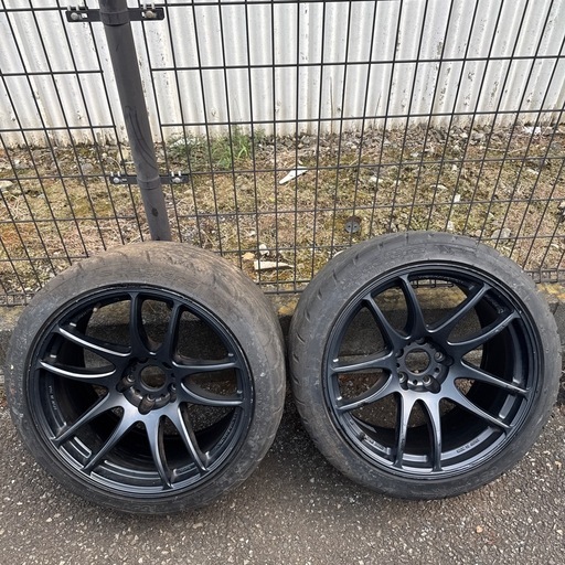 ドリケツに！！
WORK エモーション CR Kiwami（極） 9.5j