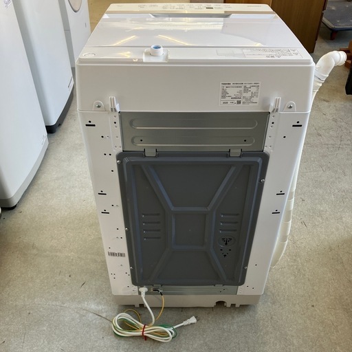 K2508-341 TOSHIBA  洗濯機 AW-7GME4 2025年製 7.0kg 動作確認済み キズ汚れ有り