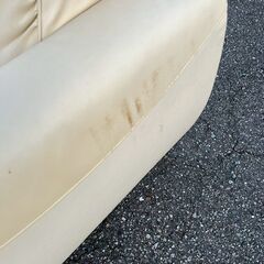 【ジモティ限定特価】 2掛けソファ ラブソファ  J0970Gの画像