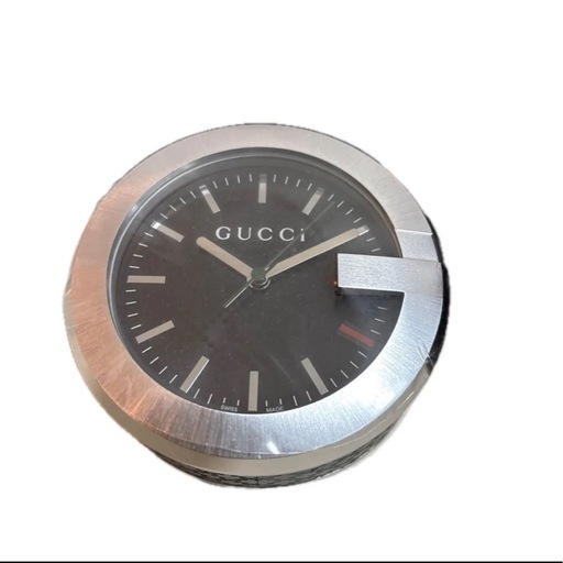 GUCCI 置き時計　クォーツ未使用 グッチ GUCCI  グッチ クォーツ 置き時計  YC210007 　