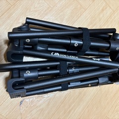 新品MOON LENCE アウトドアチェア 4段階高さ調節 耐荷重180kgの画像