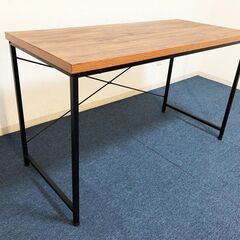 ヴィンテージ風パソコンデスク BD-12050 シンプルモダンデザイン作業机 アジャスター付き脚部 ワークトップの画像