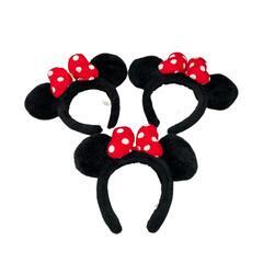 186001 Disney ディズニー ミニーマウス　リボン　カチューシャ 6点まとめ売り [241210HM070355]の画像