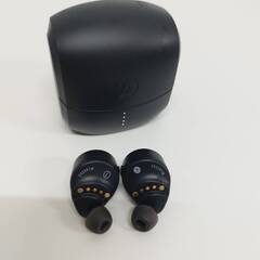 【良品】audio-technica ATH-CK550TW ワイヤレスイヤホン/ブラックの画像
