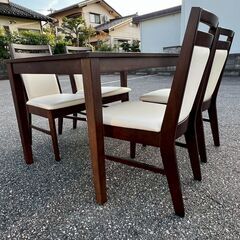 【ジモティ限定特価】 家具の大丸 ダイニングセット アーリーII  J0972Gの画像