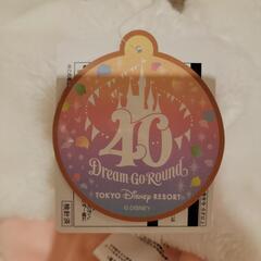 【新品未使用】東京ディズニーランド40周年マフラーキャップの画像