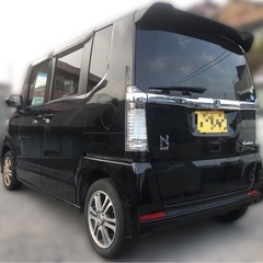 お買い得車‼️N-BOX G Lパッケージ  カスタム仕様　パワースライドドア　ナビ　キーフリー　プッシュスタートの画像