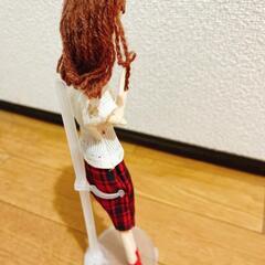 昭和レトロ ポーズ人形の画像