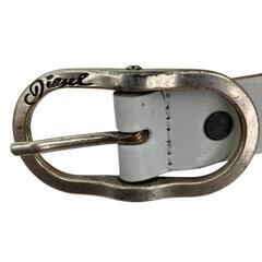 199990 DIESEL ディーゼル ヴィンテージ ホワイト レザー メンズ [1000027750598]の画像