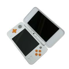 186000 現状品 Nintendo 任天堂 ニンテンドー2DS 北米版 New ニンテンドー2DS LL JAN-001  ホワイト＆オレンジ [1000025421650]の画像