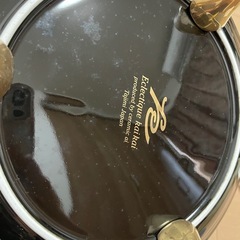 華やかなフルーツ皿 足つき 陶器の画像