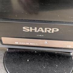 SHARPAQUOS液晶テレビ（ジャンク品）の画像