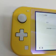 【良品】Nintendo Switch Lite/HDH-001/2023年製/イエローの画像